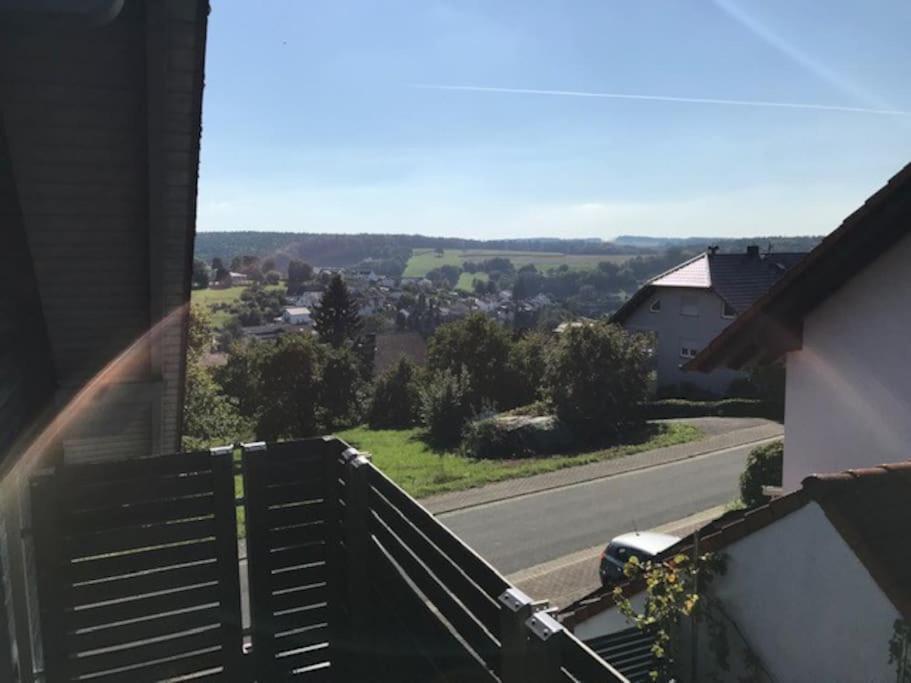 Ferienwohnung Odenwaldblick Lutzelbach Exterior foto